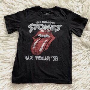 The Rolling Stones  Black tee 5T